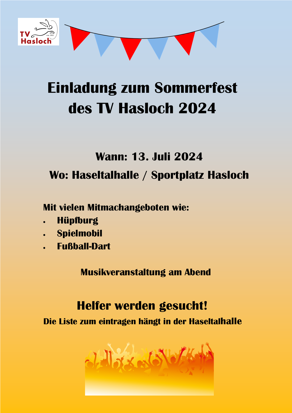 Einladung Sommerfest 2024