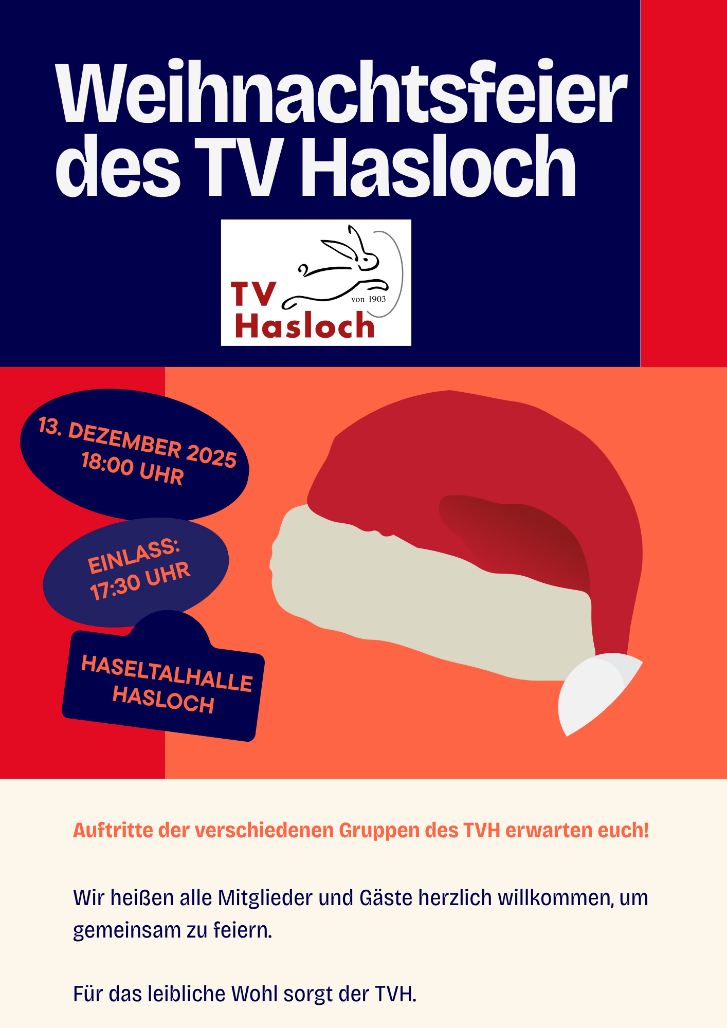 Weihnachtsfeier TVH